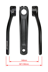 FSA Cranks - Ebike Chainset CK-751 Shimano E8000 28.0mm Black